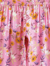 Load image into Gallery viewer, Campana Girls Full Sleeves Nightsuit - Floral Print - Pink
