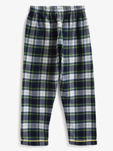 Load image into Gallery viewer, Campana Kids Full Sleeves Nightsuit - Plaid Checks - Navy &amp; White
