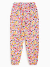 Load image into Gallery viewer, Campana Girls Ella Jogger Pants - Multi Floral Print - Pink
