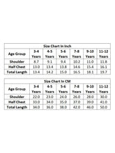 Load image into Gallery viewer, Campana Girls Nina Pure Cotton Frilled Yoke Printed Top - Light Blue
