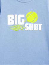 Load image into Gallery viewer, Campana Boys Pure Cotton Short Sleeves Round Neck Printed TShirt - Light Blue
