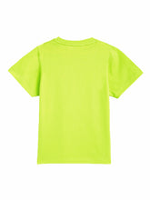 Load image into Gallery viewer, Campana Boys 100% Cotton Half Sleeves Tennis Theme Printed T Shirt - Lime Green
