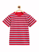 Load image into Gallery viewer, Campana Boys Jordan T-Shirt with Shorts Clothing Set - Red &amp; Grey
