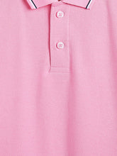 Load image into Gallery viewer, Campana Boys Pure Cotton Short Sleeves Pique Polo T-Shirt - Pink
