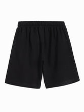 Load image into Gallery viewer, Campana Boys 100% Cotton Knit Pack of Two Boys Shorts With Placement Print - Black &amp; Blue
