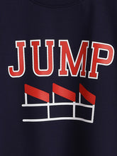 Load image into Gallery viewer, Campana Boys Daniel Pack of Two Full Sleeves Round Neck T-Shirts - Typography Print - Navy &amp; Black
