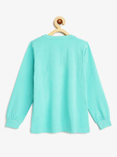Load image into Gallery viewer, Campana Boys Alexander 100% Cotton Jersey Full Sleeves Solid Henley T-Shirt - Light Blue
