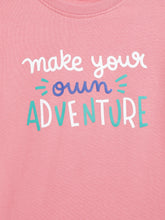 Load image into Gallery viewer, Campana Girls Lily Pack-of-Two Long Sleeves Printed T-Shirt - Peach &amp; Lavender
