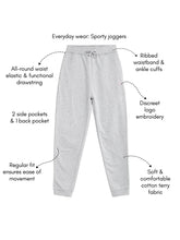 Load image into Gallery viewer, Campana Girls Iris Joggers - Grey Melange
