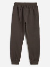 Load image into Gallery viewer, Campana Boys Blake 100% Cotton-Jersey Placement Print Joggers - Smoky Grey
