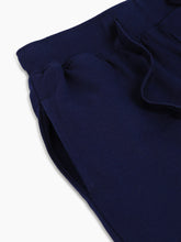 Load image into Gallery viewer, Campana Boys Blake 100% Cotton-Jersey Placement Print Joggers - Navy Blue
