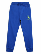 Load image into Gallery viewer, Campana Boys 100% Cotton Jersey Printed Joggers - Royal Blue
