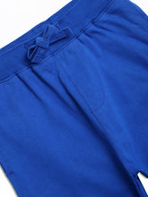 Load image into Gallery viewer, Campana Boys 100% Cotton Jersey Printed Joggers - Royal Blue
