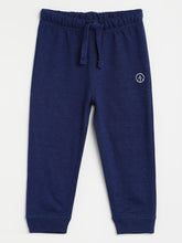 Load image into Gallery viewer, Campana Pack of 2 Infant Joggers - Grey Melange &amp; Denim Melange
