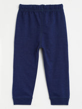 Load image into Gallery viewer, Campana Pack of 2 Infant Joggers - Grey Melange &amp; Denim Melange
