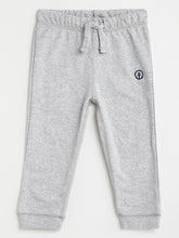 Load image into Gallery viewer, Campana Pack of 2 Infant Joggers - Grey Melange &amp; Denim Melange
