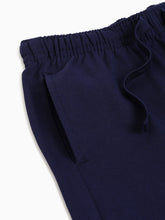 Load image into Gallery viewer, Campana Girls Venus Pure Cotton Wide Track Pants - Navy Blue
