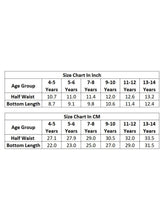 Load image into Gallery viewer, Campana Girls Pure Cotton Contrast Detail Solid Shorts - Navy Blue
