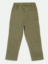 Load image into Gallery viewer, Campana Boys Otto Pull-on Cotton Pants - Military Green

