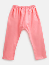 Load image into Gallery viewer, Campana Girls Revathi Kurta Pants Set - Booti Print - Mustard &amp; Peach
