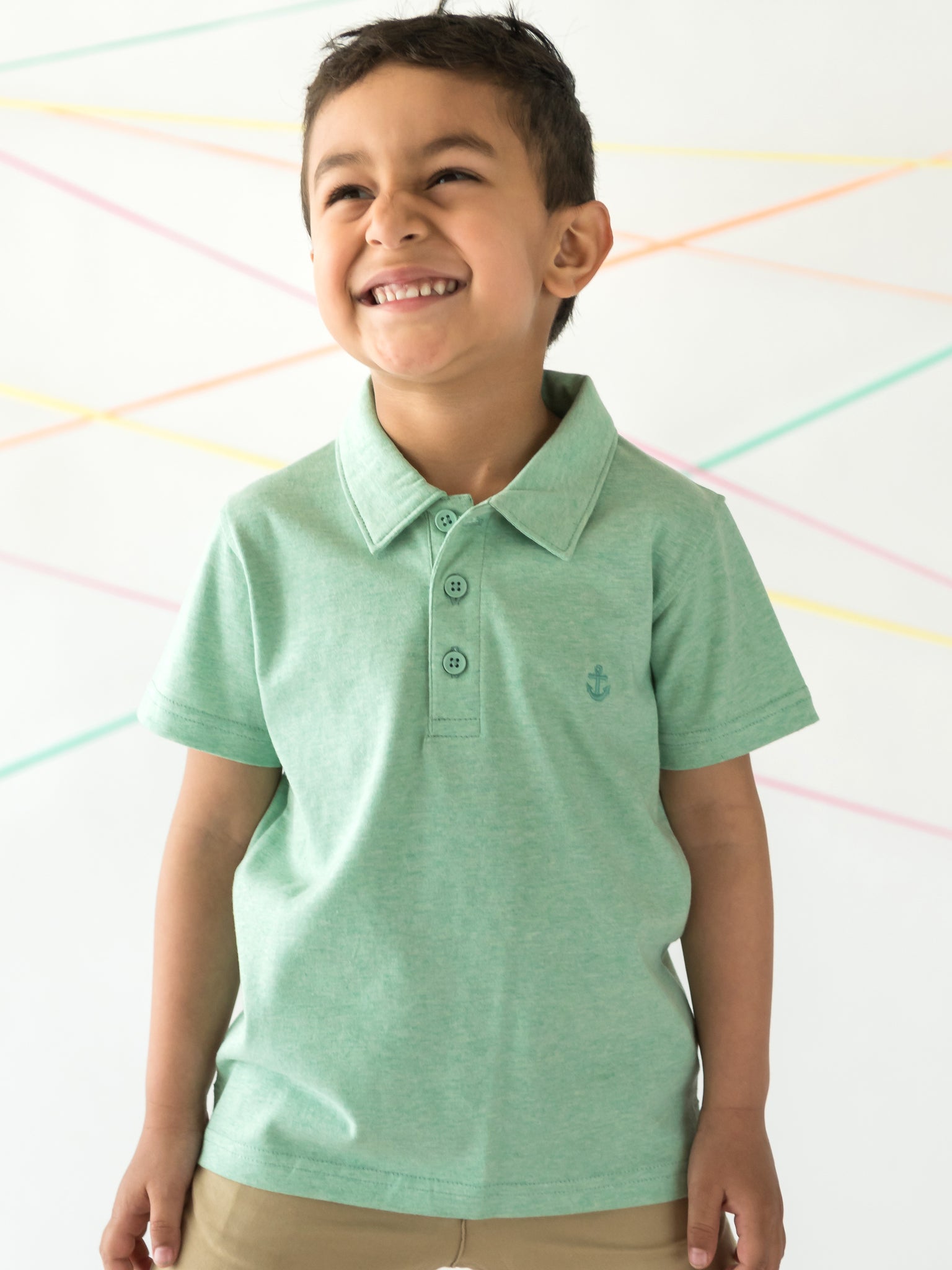 Boys deals mint polo