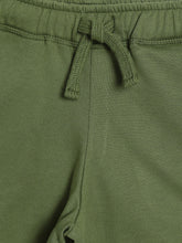 Load image into Gallery viewer, Campana Girls Simone Pack of Two Solid Shorts - Charcoal Grey &amp; Olive Green
