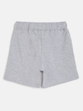 Load image into Gallery viewer, Campana Girls Simone Pack of Two Solid Shorts - Denim Melange &amp; Grey Melange
