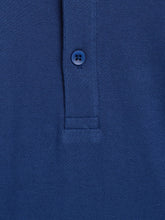 Load image into Gallery viewer, Campana Boys Alexander Full Sleeve Henley T-Shirt - Blue
